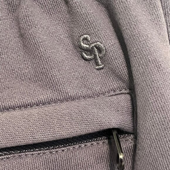 Maison Article Jogger Sweatpants Unisex Fleece Pockets Thick Medium‎ Gray Active - Picture 5 of 6